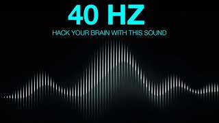 Pure 40 HZ Binaural Beats The Frequency for FOCUS MEMORY and CONCENTRATION [upl. by Kimon]