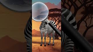 Zoochosis Zebra mutant horrorgaming zombiecartoon cartoon zombiemovie [upl. by Hallvard]