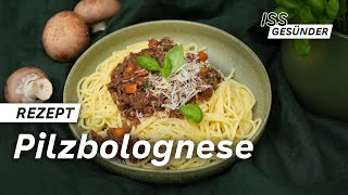 Rezept für Spaghetti Bolognese vegan mit Pilzen  AOK [upl. by Jammal]