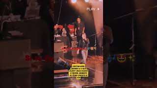 Christian Nodal cantando quotsi te falta alguienquot y Ángela Aguilar observándolo en su último concierto [upl. by Oelgnaed672]