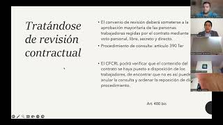 16 05 2023 MARTES Curso Derecho Colectivo del Trabajo [upl. by Maible]