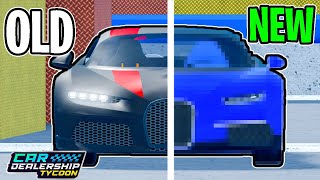 Car Dealership Tycoon Completely RUINED BUGATTI FOREVER END OF CDT [upl. by Major951]