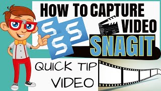 How To Capture Video Using Snagit  Capture Your Comuter Screen with Snagit [upl. by Rimidalb427]