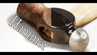 Old Ball peen Hammer Restoration [upl. by Saylor963]