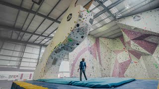 Free Soloing Highest Indoor Boulder in The UK with heart rate monitor [upl. by Repmek]