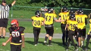 MRFL U13 Peewee StLaurent Spartans v Sun Youth Hornets 2024 [upl. by Vine]