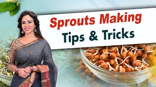 How to Make Sprouts at Home In Telugu  Sprouts Making Tips and Tricks  V Sparkel  Dr Vineela [upl. by Freytag]