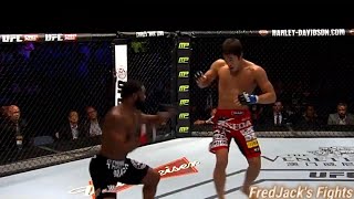 Tyron Woodley vs Dong Hyun Kim Highlights Ferocious TKO ufc [upl. by Nnylsor]