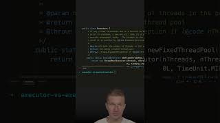 What is the difference between Executor and ExecutorService java shorts coding airhacks [upl. by Bresee]