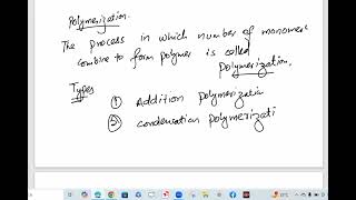 Macromolecules  monomers and polymers  addition polymerization with multiple examples [upl. by Veljkov]