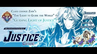 The Alchemist Code  Zain Job Quest  Justice’s Guide [upl. by Esinaj]