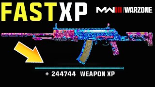 NEW FASTEST Weapon XP Method and Its NOT in MWZ MW3  Warzone [upl. by Madelle]