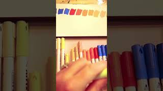 Acrylic pens swatch  full video on main channel acrylicpens trailer swatches [upl. by Cosenza]