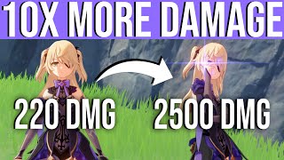 How to Do 10x MORE DAMAGE Genshin Impact DPS Guide [upl. by Carmon]