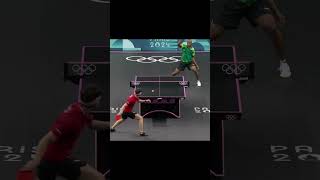 Table tennis best points with Quadri Aruna paris2024 worldtabletennis wtt tabletennis pingpong [upl. by Lauzon]