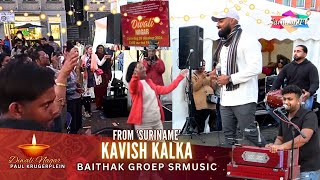 Diwali Viering 2024  Baithak Groep SR Music amp Kavish Kalka from Suriname 🪔✨ [upl. by Ahgem89]