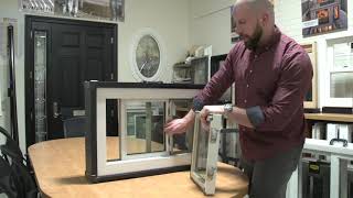 How to remove a Provia Window slider sash morningstardoorsandwindows​ provia [upl. by Nannarb]