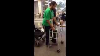 C456 Walking Incomplete Spinal Cord Injury at TIRR Memorial Hermann [upl. by Ephrem]