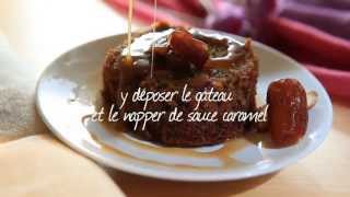 Gâteau aux dattes et sa sauce caramel [upl. by Kimberley475]