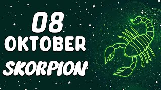 DAS IST ALLES🤩DREIFACHE BESTÄTIGUNG FÜR DICH❗👀 SKORPION ♏ HEUTE 8 Oktober 2024 [upl. by Laohcin]