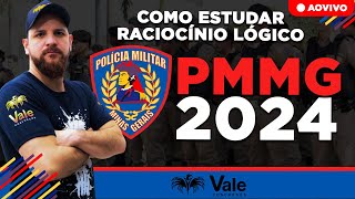 Como Estudar Raciocínio Lógico para PMMG 2024  Prof Dêner Rocha [upl. by Seldon]