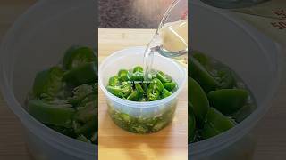 Pickled Jalapeños🤍 picklerecipe [upl. by Ainesell]