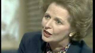 Margaret Thatcher talking about sinking the Belgrano [upl. by Nyladnohr]