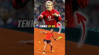 Diego Forlan Tennis Career  Man Utd Player sports shorts football  tennis 2024 [upl. by Coffee]