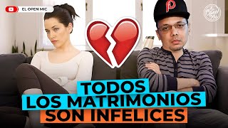 LA ESQUINA COMPLACIENTE TODOS LOS MATRIMONIOS SON INFELICES EL OPEN MIC [upl. by Ahsieker]