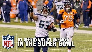 Super Bowl History 1 Offense vs 1 Defense  NFL Vault Stories [upl. by Sirtaeb]