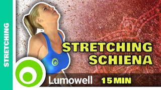 Stretching Schiena  15 Minuti [upl. by Aitnwahs]