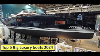 Top 5 Big Luxury sailing boats 2024 [upl. by Christel]