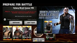 WWE IMMORTALS  CYBORG BROCK LESNAR NIGHTMARE BOSS BATTLE CHALLENGE M5 [upl. by Kapor772]