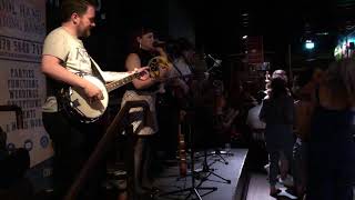 Working 95  Dolly Parton cool hand string band  points bar Belfast  August 16 2019 [upl. by Navlys664]