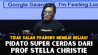 PIDATO PROF STELLA CHRISTIE BAHASA CHINA TIDAK SALAH PRABOWO MEMILIH BELIAU [upl. by Airot]