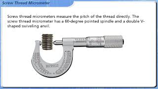 Using a Screw Thread Micrometer [upl. by Farwell]