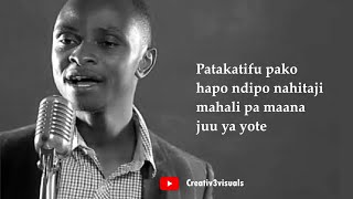 Erick Smith  Patakatifu Pako Lyric Video [upl. by Mittel]