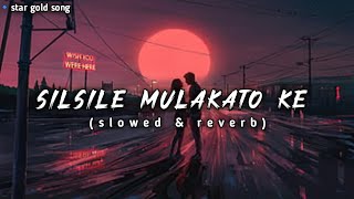 Silsile mulakato ke song slowed amp Revarb video 🙏 [upl. by Lewes]