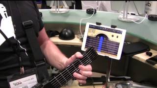 NAMM Jamstik Wireless MIDI Guitar Controller [upl. by Aliahkim]