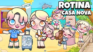 ROTINA CASA NOVA NA PRAIA 🏡📦  AVATAR WORLD ROTINAS E HISTÓRIAS [upl. by Ecinrahs259]