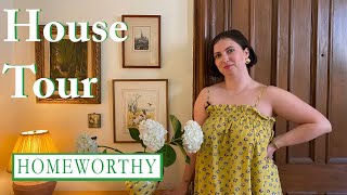 HOUSE TOUR  A Charming 400 sq ft Studio Apartment in New York City [upl. by Meesan842]