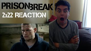 Prison Break 2x22 REACTION Season Finale [upl. by Jallier]