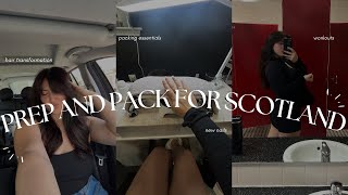 PREP amp PACK WITH ME FOR SCOTLAND  maintenance prep outfit planning and packing tips and tricks [upl. by Iat]