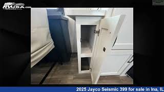 Magnificent 2025 Jayco Seismic 399 Toy Hauler RV For Sale in Ina IL  RVUSAcom [upl. by Eittah]