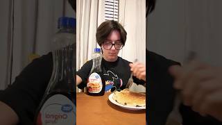 Cooking pancakes pt2 trending food [upl. by Yaniv515]