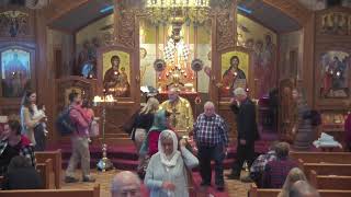 Chrismation 910am amp Divine Liturgy 930am  Oct 29 2023 [upl. by Stalk]