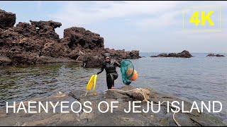 JEJU ISLAND  Haenyeo Women Divers 4K FULL SHOW  UNESCO Intangible Cultural Heritage of Korea [upl. by Otecina]