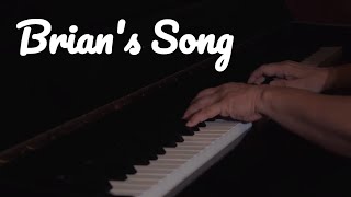 Brians Song piano  Michel Legrand Edwin Gutierrez piano cover [upl. by Kotto]