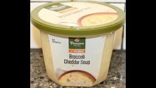 Panera Bread at Home Broccoli Cheddar Soup Review [upl. by Eugaet]