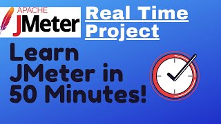 JMeter tutorial 27  JMeter Real Time Project  Learn JMeter in 50 Minutes [upl. by Nobell771]